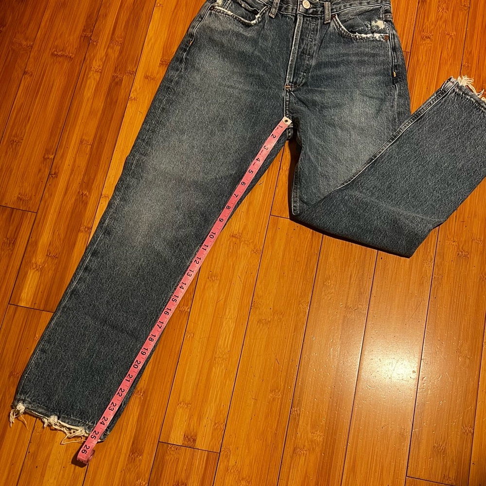 Agolde Riley High Rise Jeans Size 25 - Picture 14 of 16